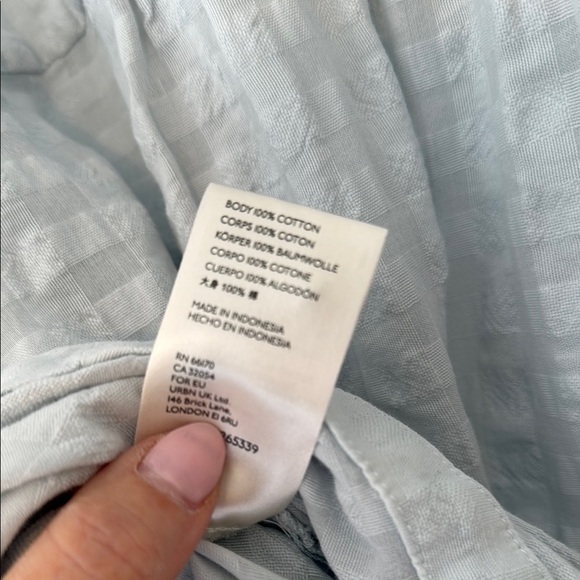 Maeve for Anthropologie Oversized Checkered Tunic - Picture 7 of 7